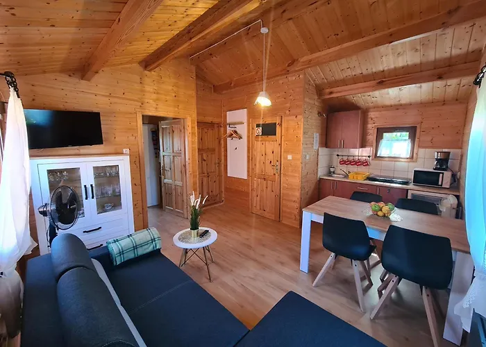 Letniskowe Zacisze Сasa de vacaciones Rusinowo (Slawno)